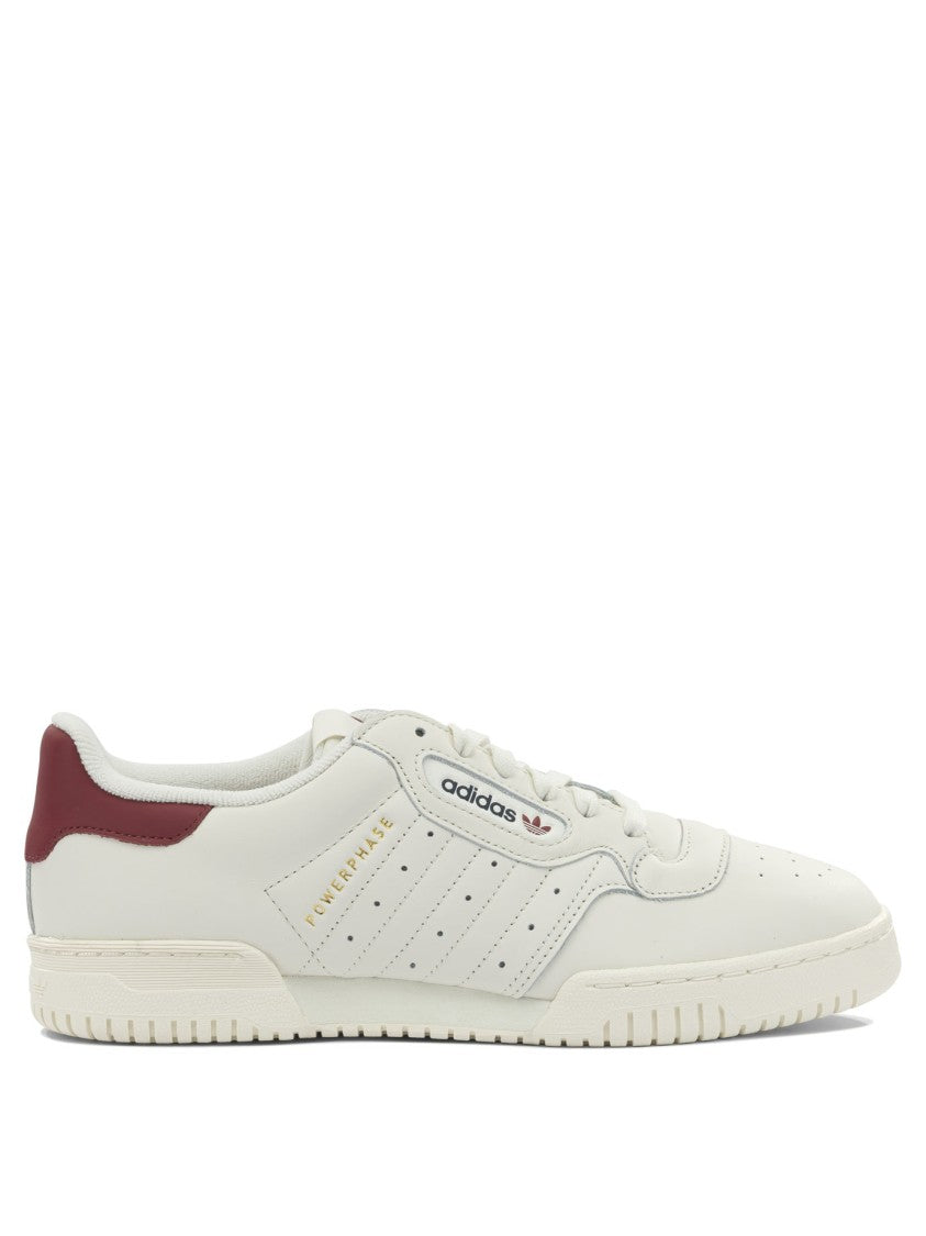 Adidas Originals Minimalist Leather Sneakers With Retro Design Elements