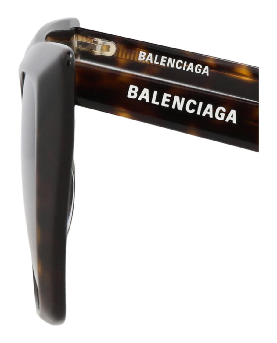 Balenciaga Cat Eye Sunglasses With Tortoiseshell Acetate Frame