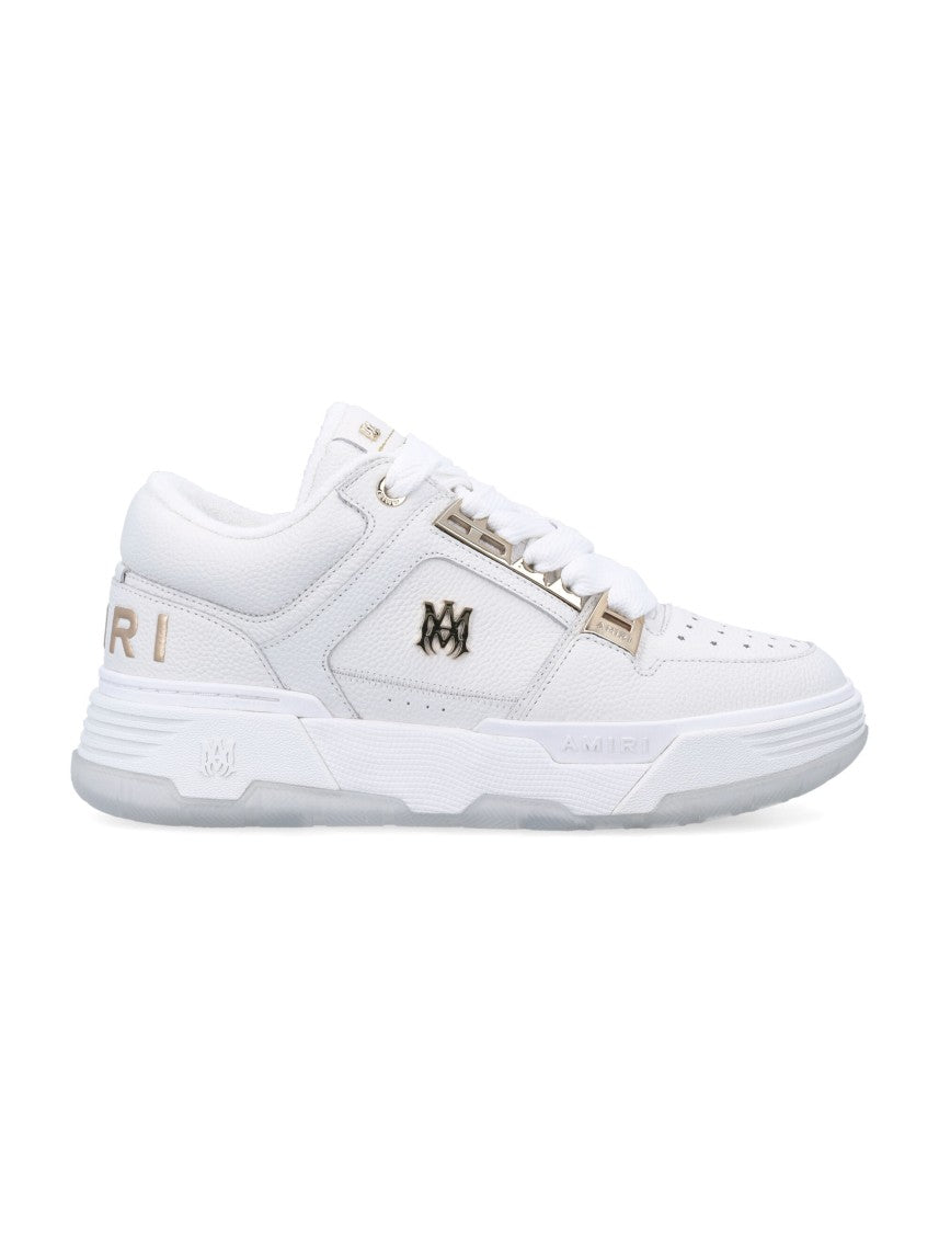 Amiri Metallic Ma-1 Low-Top White Sneakers