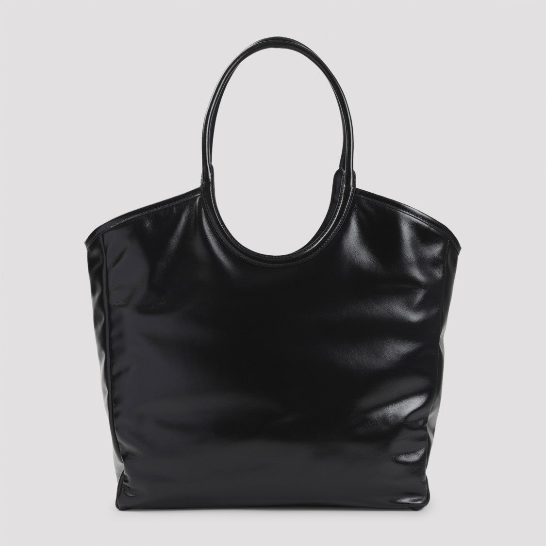 Miu Miu Smooth Calf Leather Handbag With Embossed Logo