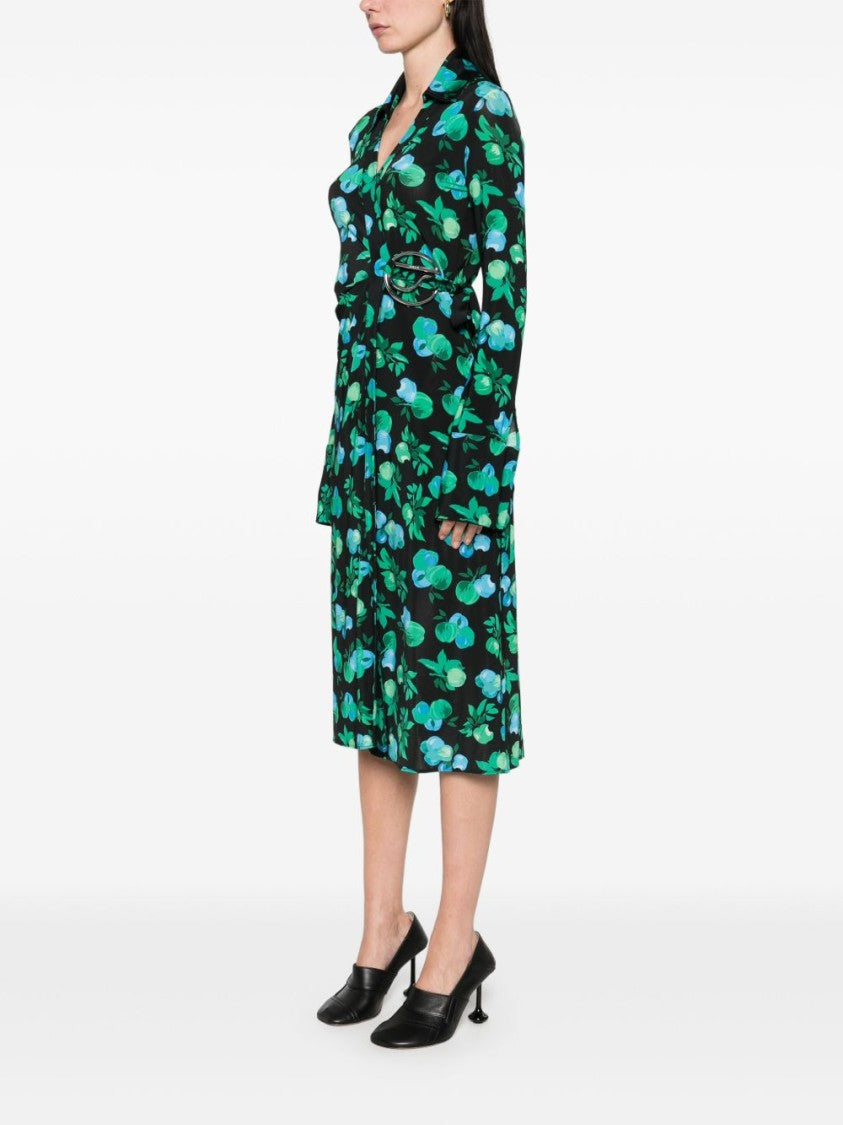 Coperni Floral Midi Dress