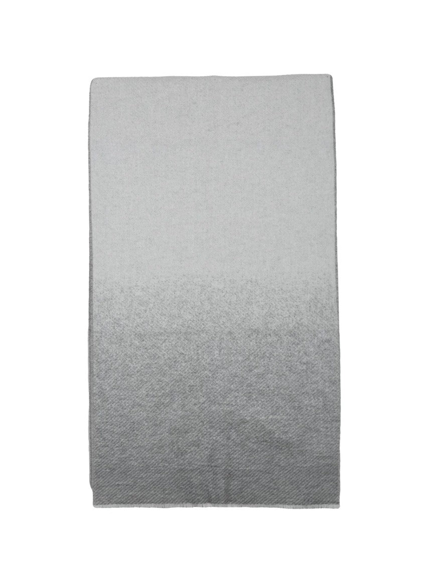 Peserico Light Grey Virgin Wool Scarf