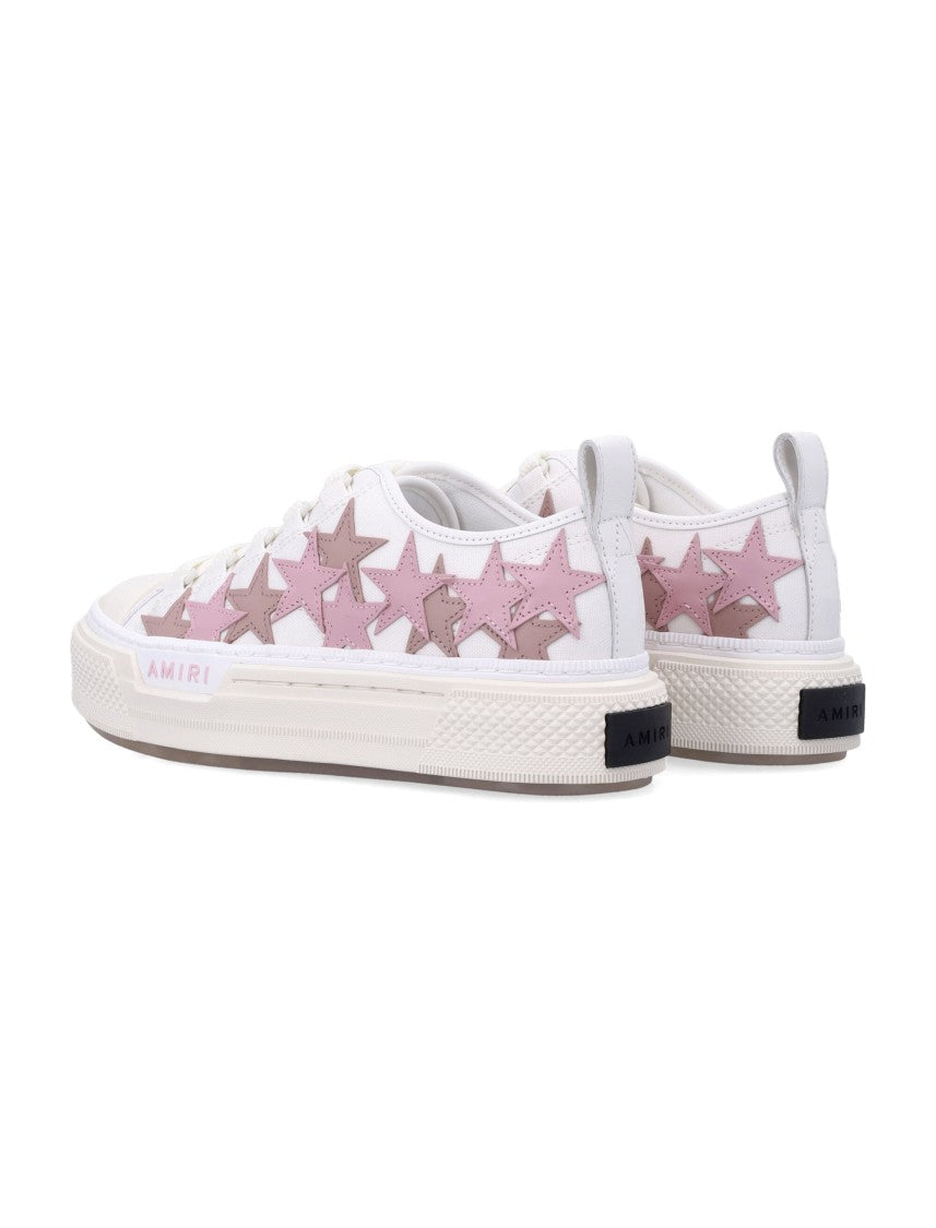 Amiri Stars Court Low Star-Appliquéd Low-Top Sneakers
