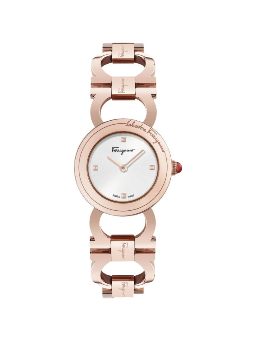 Ferragamo Double Gancini Bracelet Quartz Watch