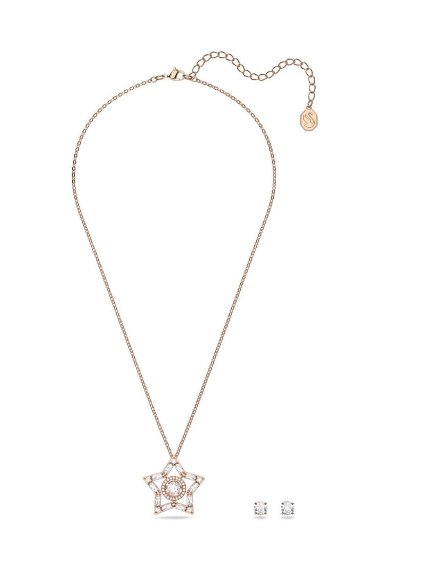 Swarovski Stella Necklace And Earrings Set