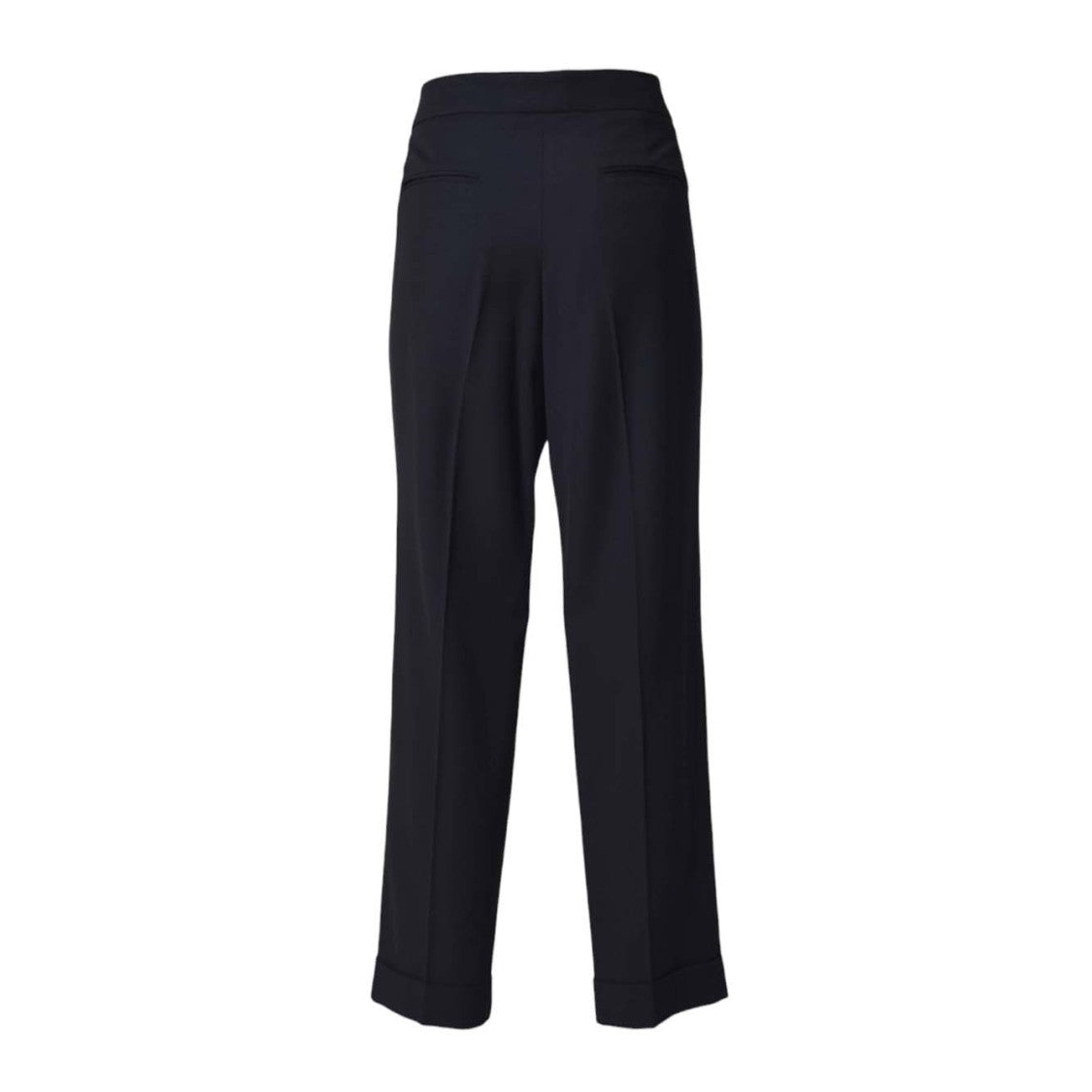 Etro Tailored High-Waisted Trousers With Cuffed Hem