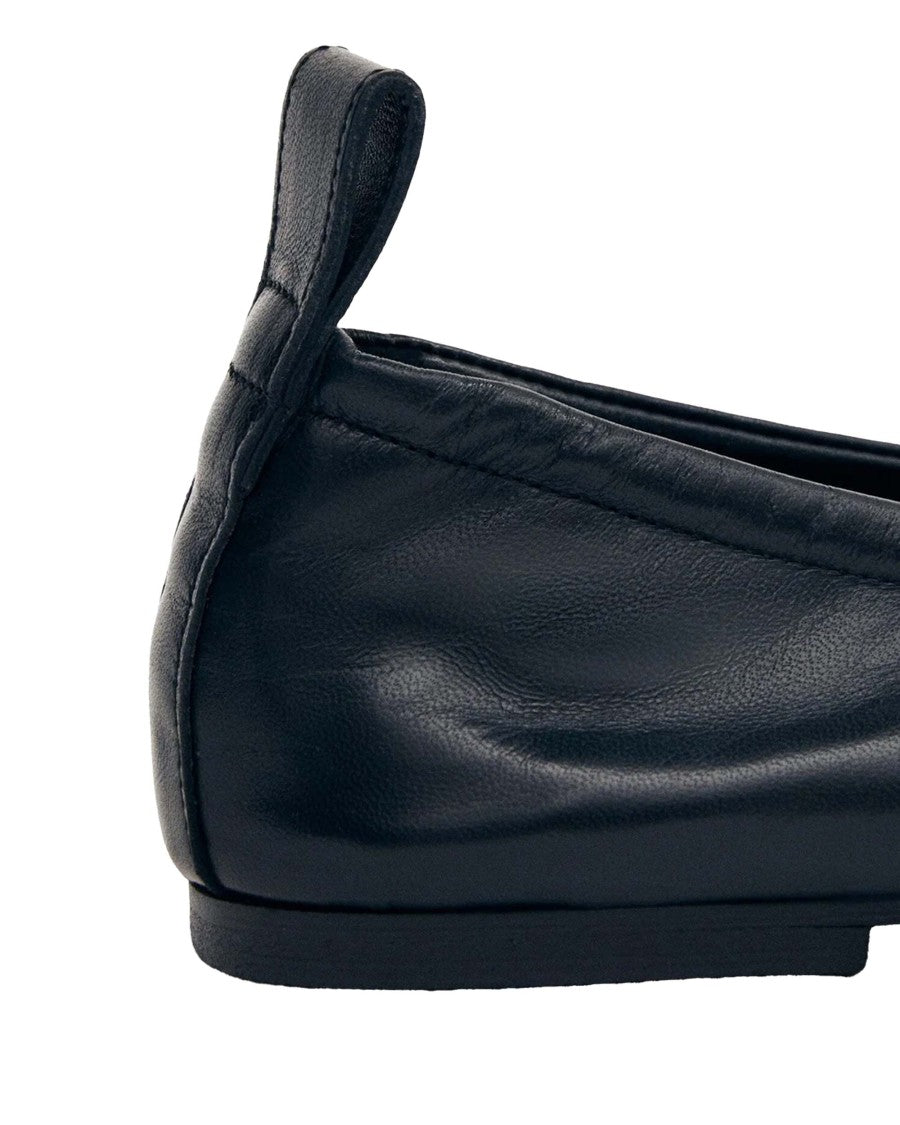 Alohas Ballerina Flat With Square Toe And Adjustable Bow