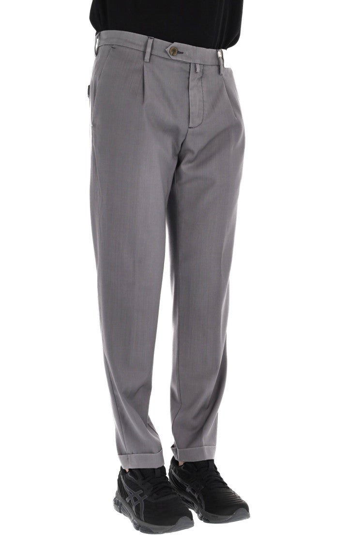 Myths Giove Model Delavé Wool Trousers