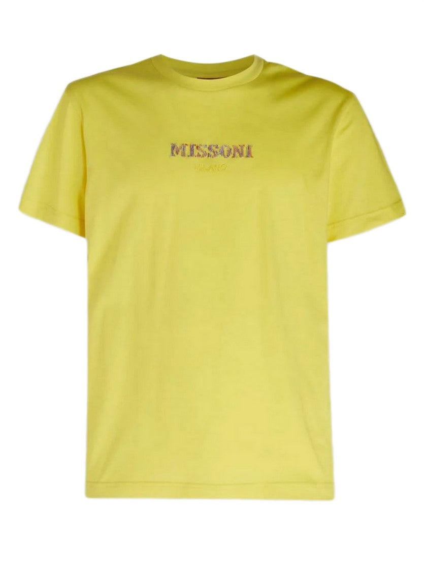 Missoni Yellow Cotton T-Shirt