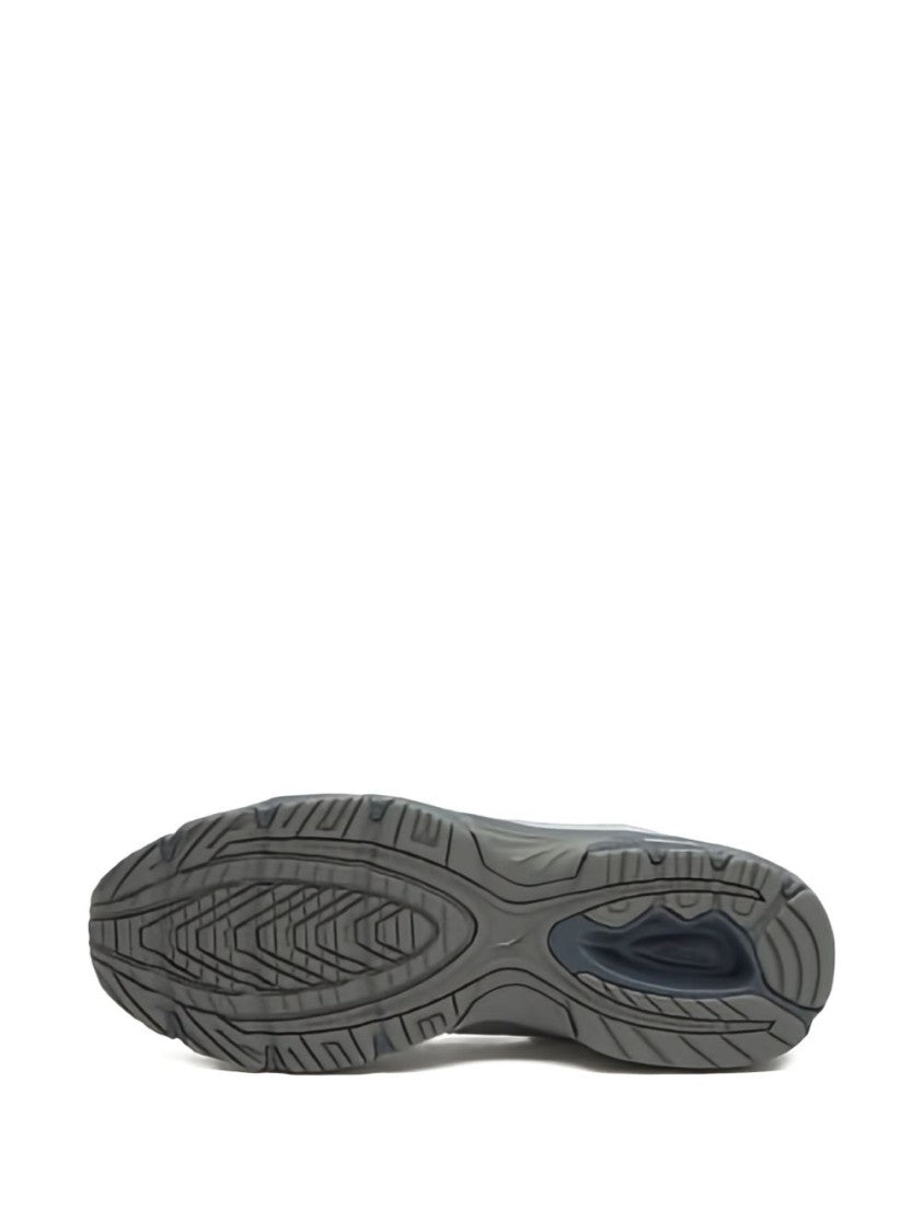 Mizuno Silver Mesh Sneakers With Mirrored Tpu Design