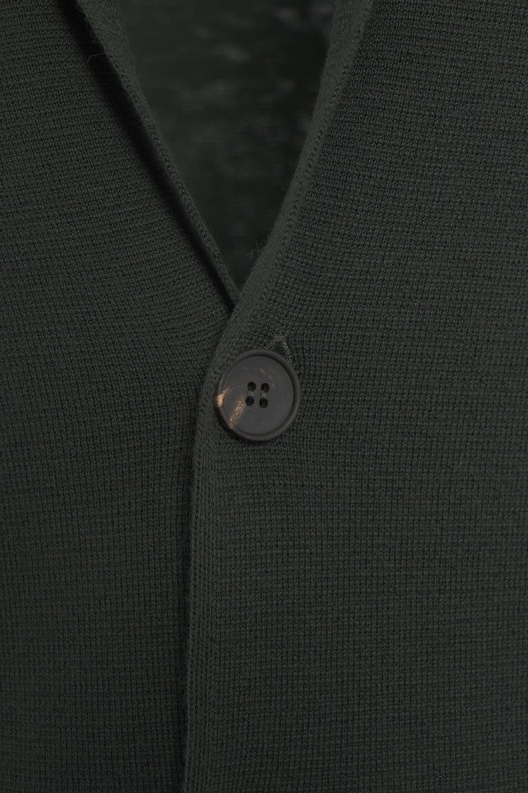 Gender Virgin Wool Cardigan