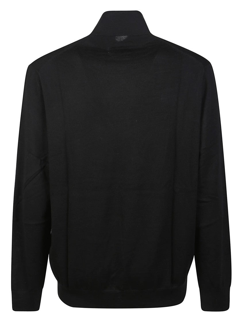 Polo Ralph Lauren Fitted Fine-Knit Wool Turtleneck Sweater