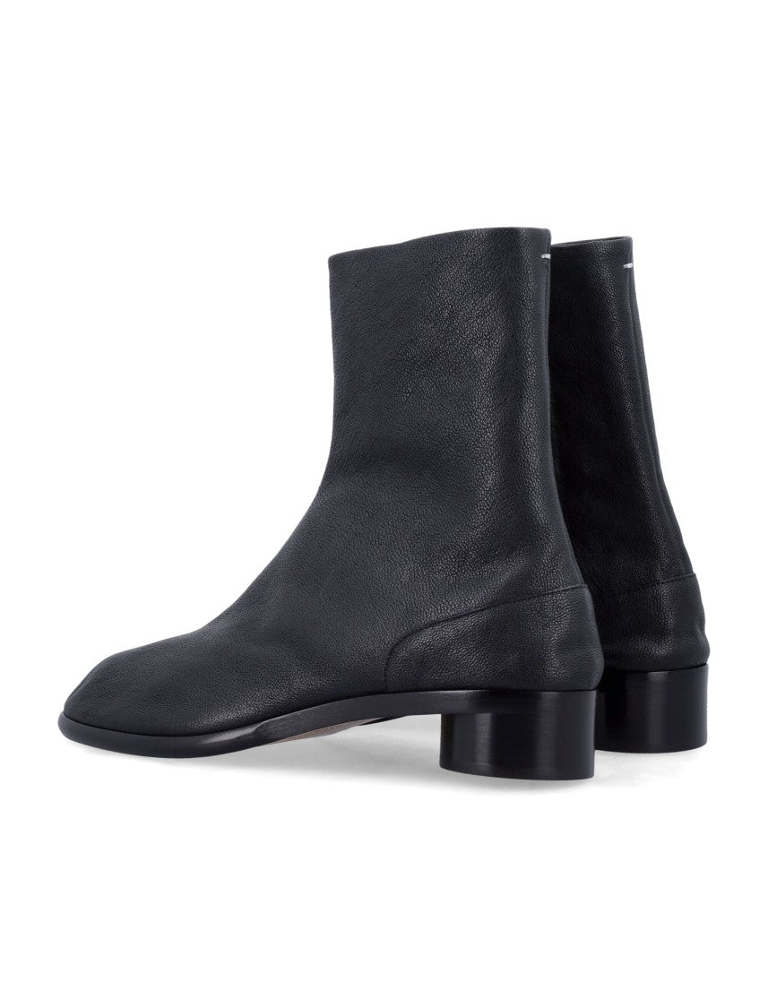 Maison Margiela Tabi Split Toe Leather Ankle Boots