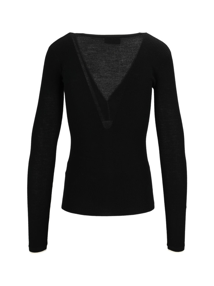 Elisabetta Franchi V-Neck Knit Tank Top