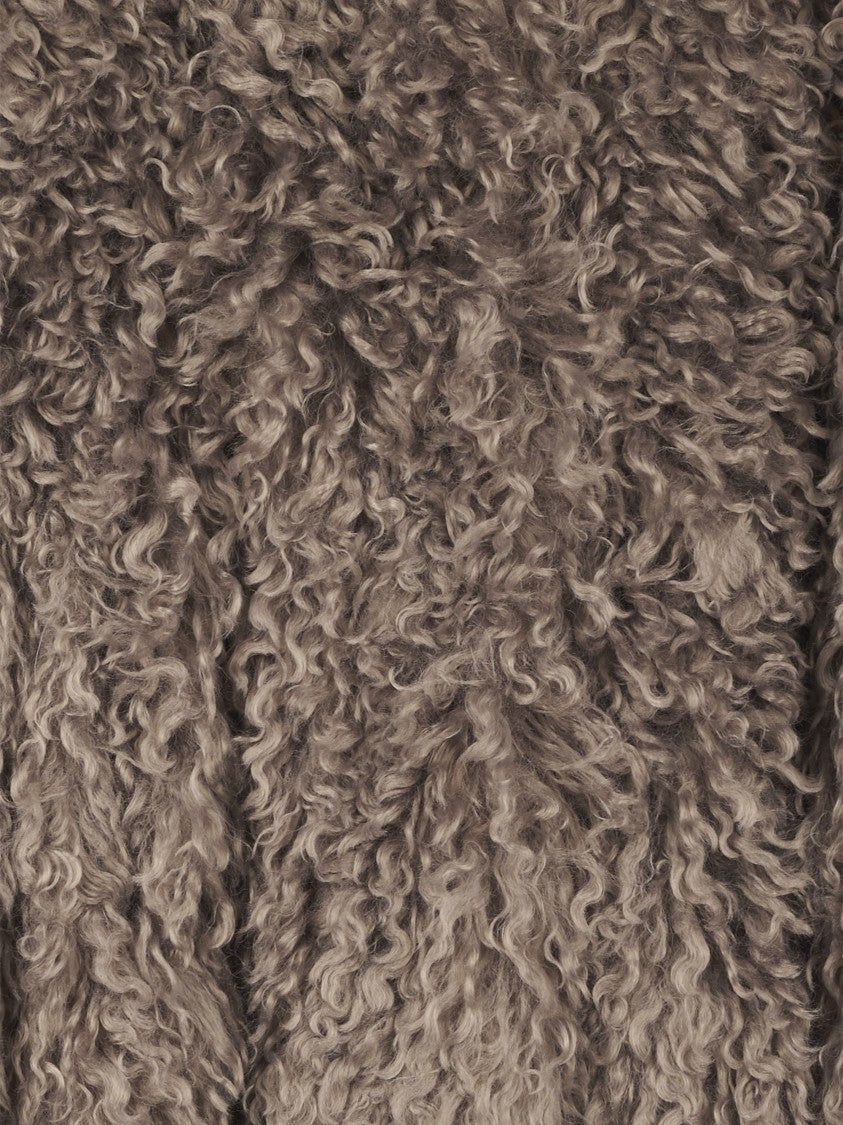 Tagliatore Plush Textured Bomber Jacket