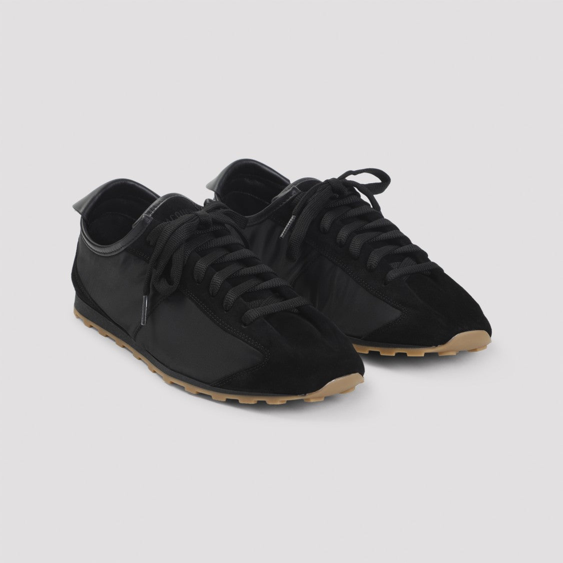 Jacquemus Black Suede Leather Les Tennis Sneakers