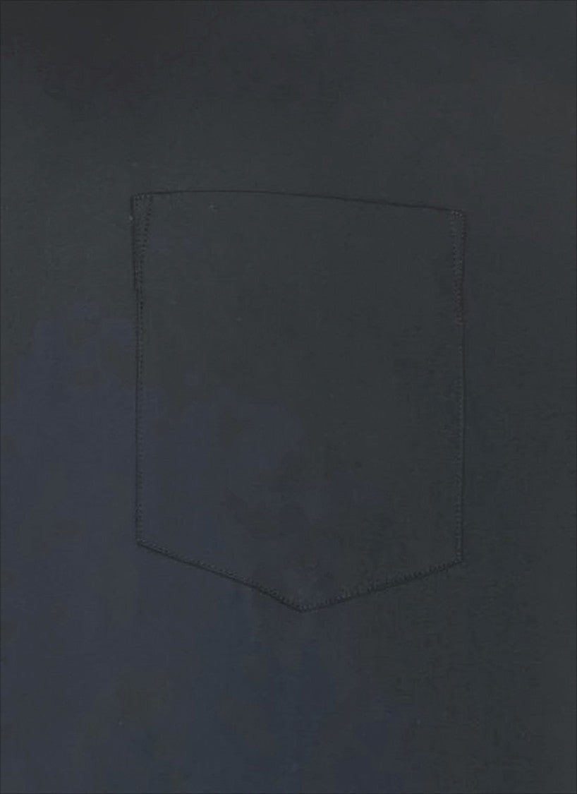 Comme Des Garçons Short-Sleeve Cotton Shirt With Classic Collar