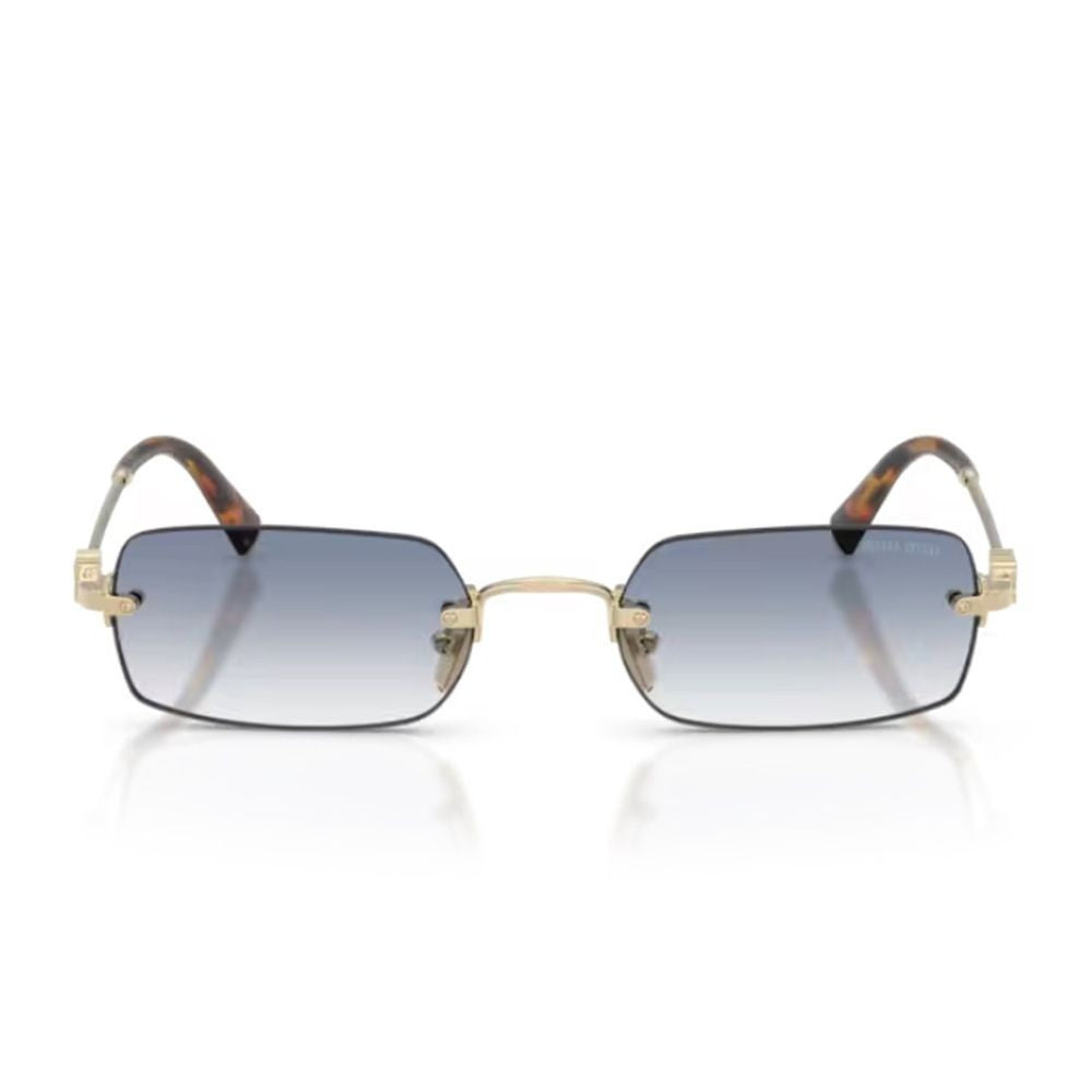 Miu Miu 0Mu B50s Rimless Gradient Blue Sunglasses