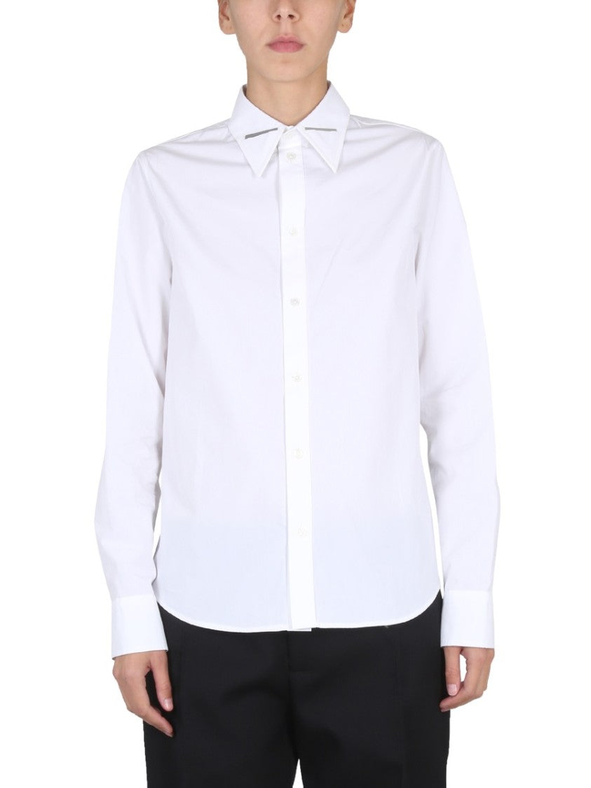Bottega Veneta Pointed Collar Tailored Shirt