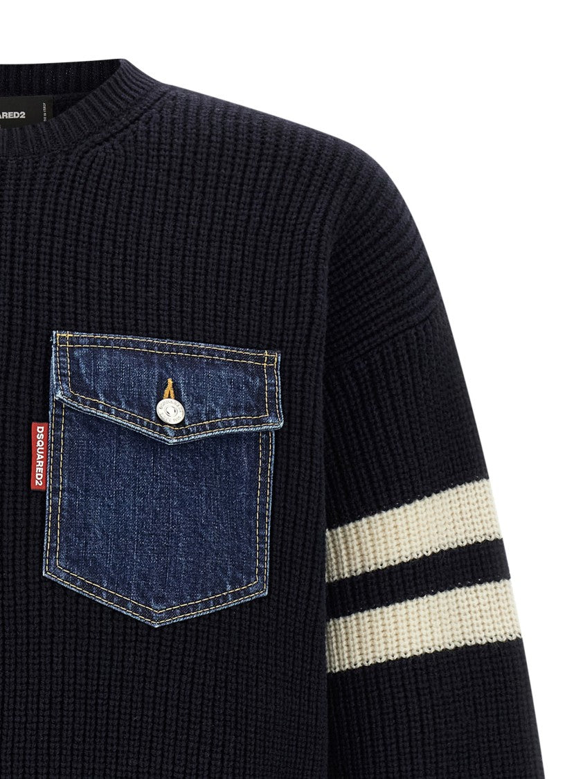 Dsquared2 Denim Mix' Sweater