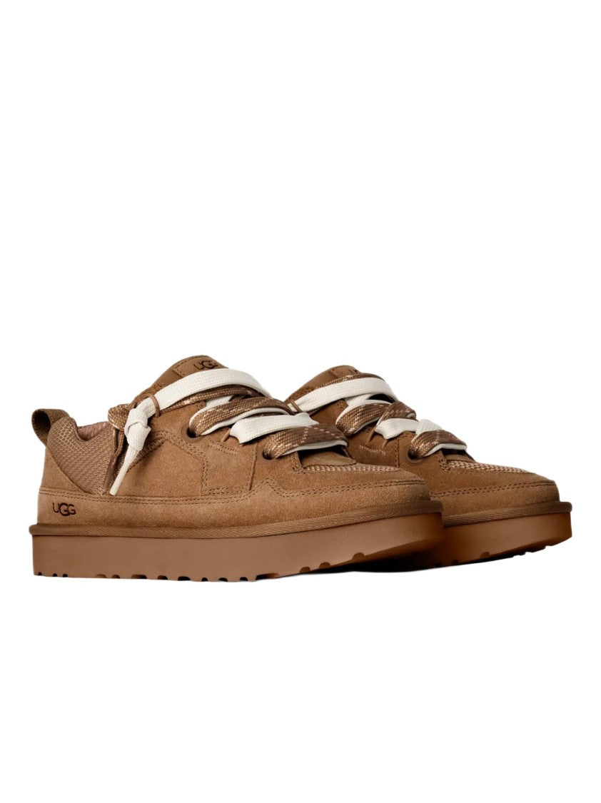 Ugg Eco-Friendly Suede Sneakers With Recycled Mesh Upper