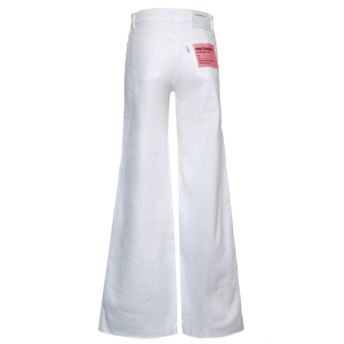 Department Five Wide-Leg Stretch Bull Pants With Custom Details