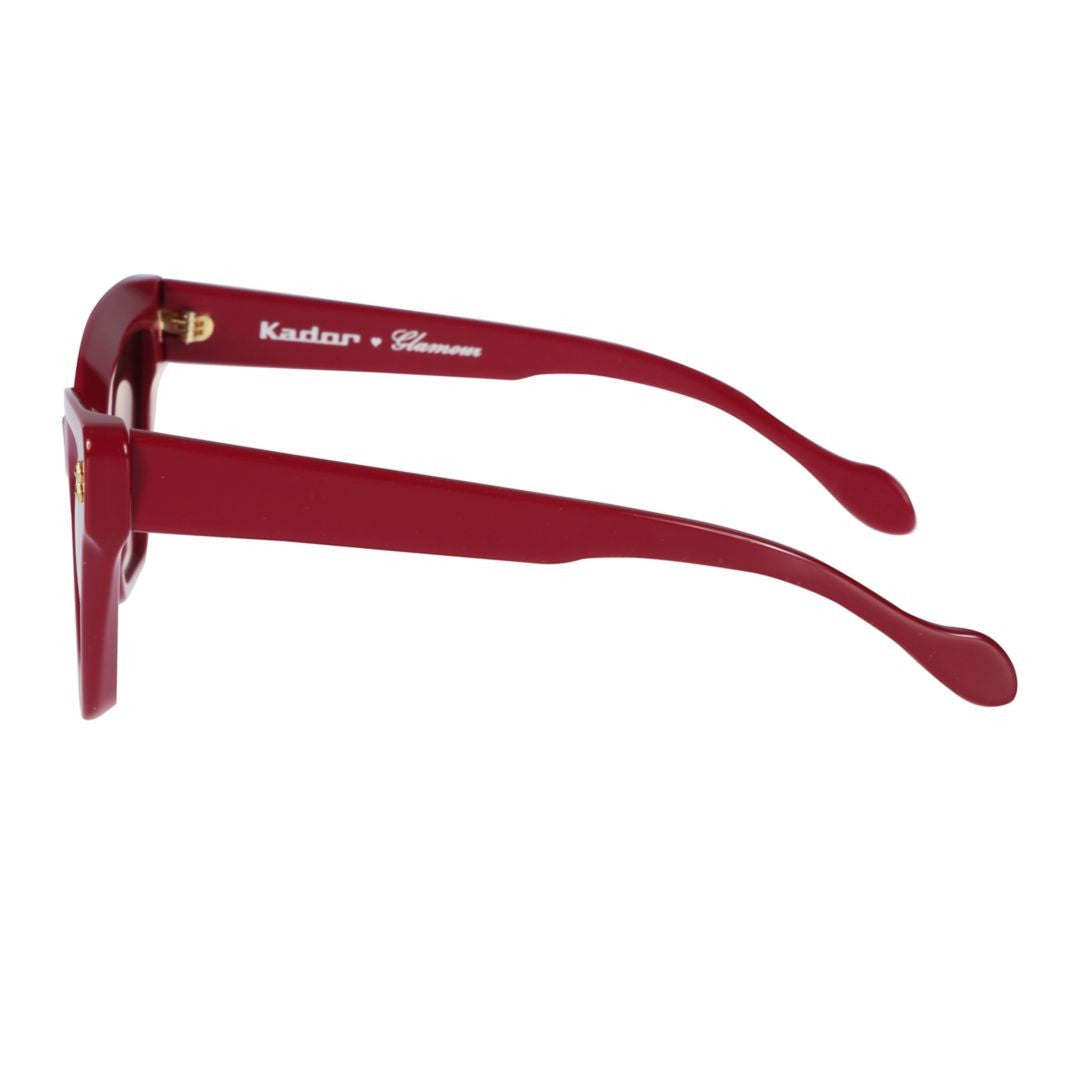 Kador Vanessa Glamour Oversized Geometric Frame Sunglasses With Gradient Tint