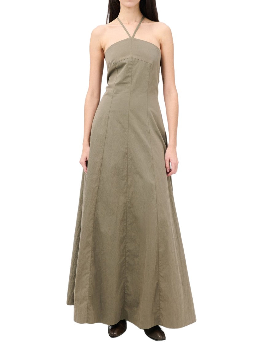 Our Legacy Poise Fitted Crisscross Midi Dress