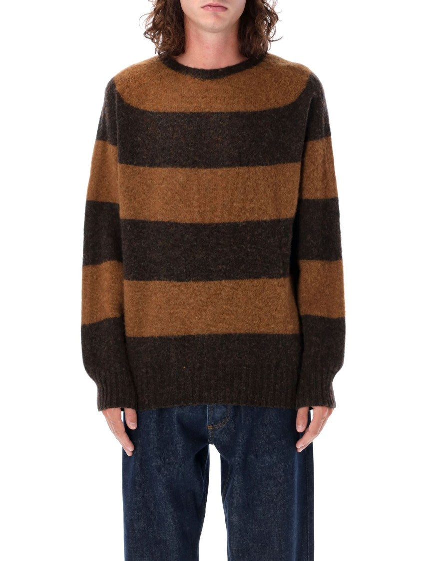 Ymc Stripes Shetland Sweater