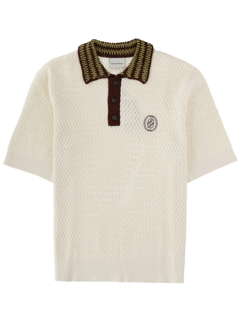 Drôle De Monsieur Maille A Journe D Miroir Polo Shirt