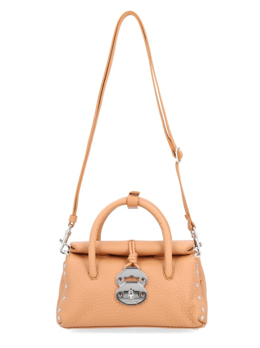 Zanellato Textured Leather Shoulder Bag
