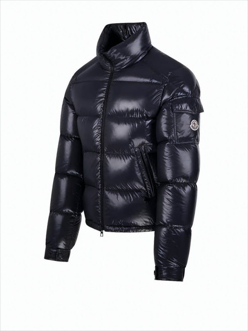Moncler Glossy Blue Padded Jacket
