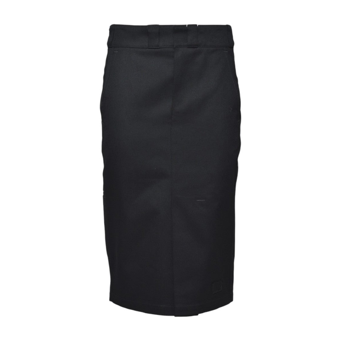 Maison Margiela Midi Skirt In Cotton Twill