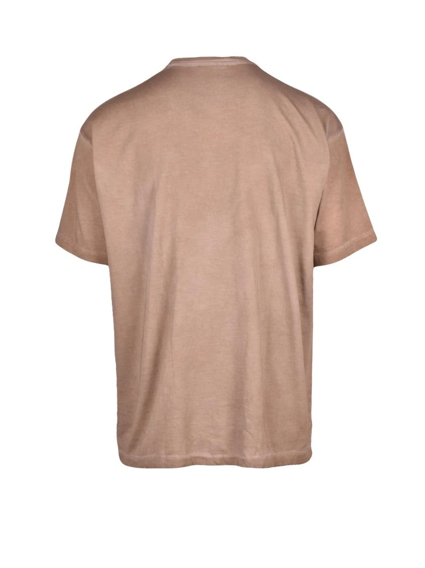 Gcds Regular Fit Cotton T-Shirt With Distinctive Logo Patch