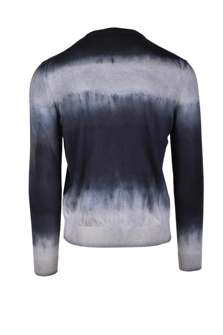 Ballantyne Gradient Tie-Dye Knit Sweater