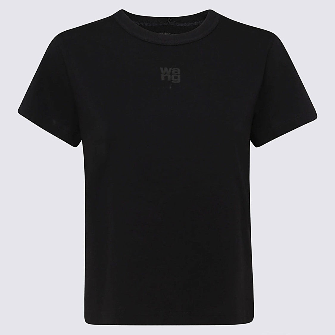 Alexander Wang Black Cotton T-Shirt