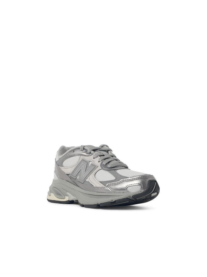 New Balance Slate Grey 2010 Suede-Insert Mesh Sneakers
