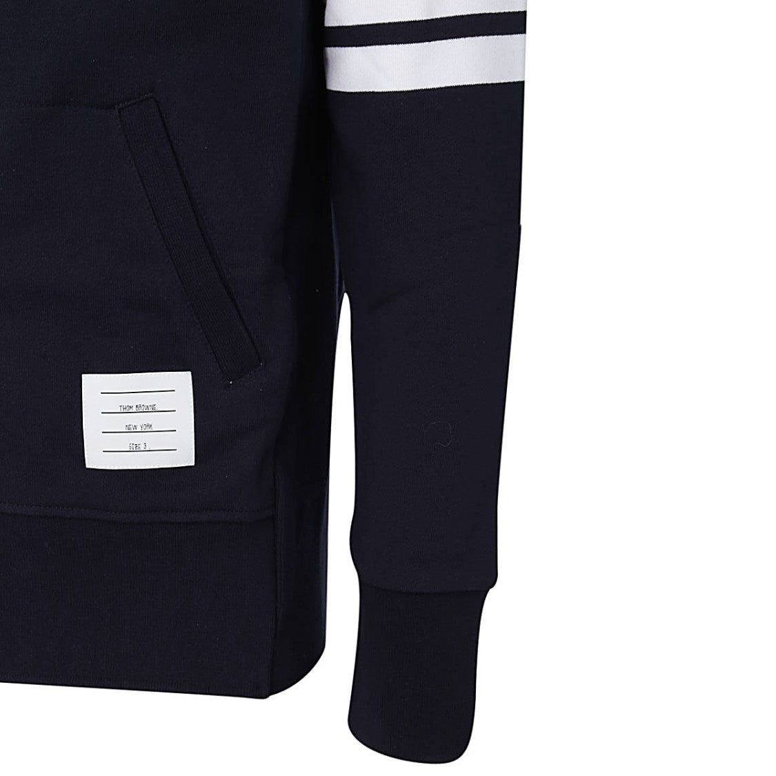 Thom Browne Navy Cotton Sweatshirt