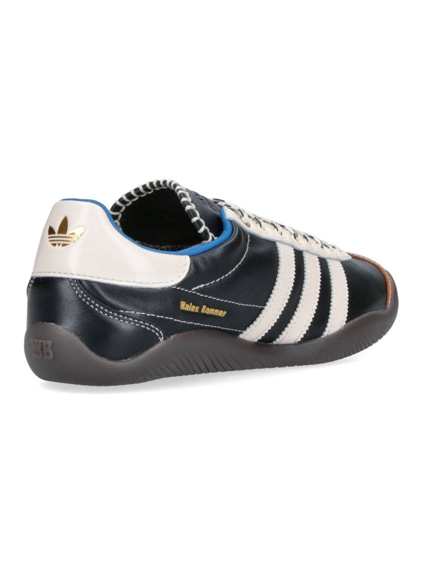 Adidas Originals By Wales Bonner Black Sporty Low-Profile Accented Sneakers