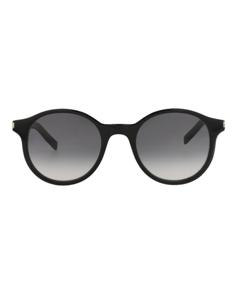 Saint Laurent Round-Frame Acetate Sunglasses