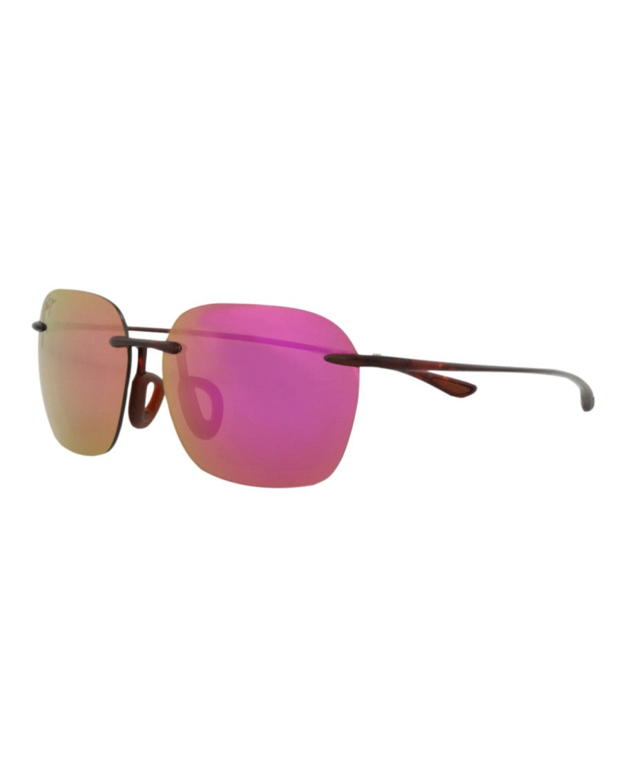 Maui Jim Square-Frame Injection Sunglasses With Polarized Gradient Lenses
