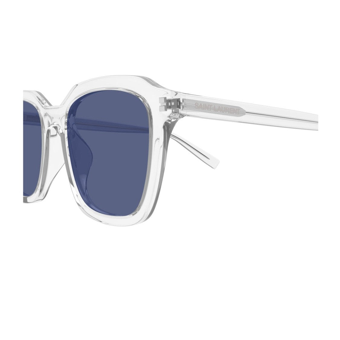 Saint Laurent Clear Sl 457 Acetate Rectangular Sunglasses