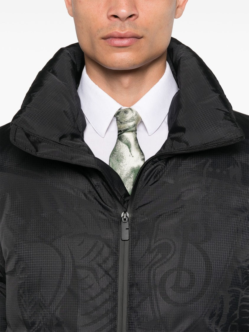 Burberry Mw Tec Equestrian Knight Puffer Jacket
