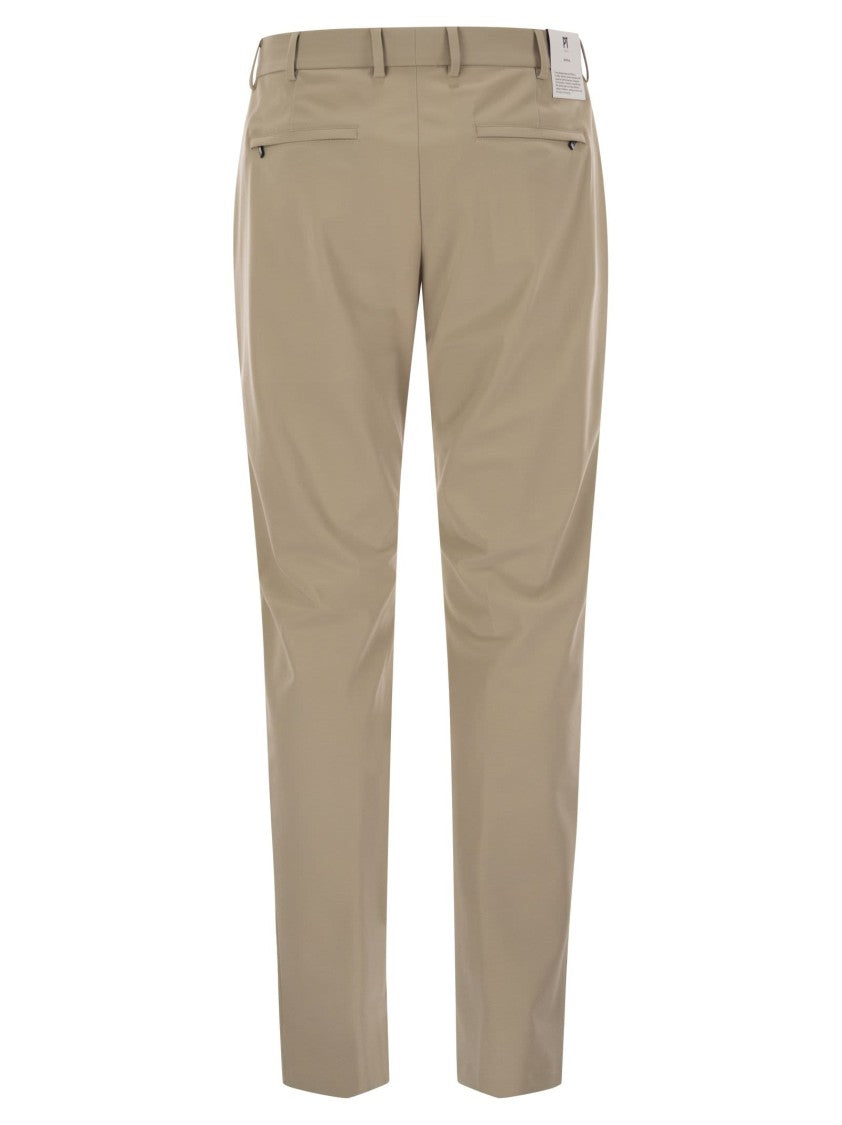 Pt Torino Epsilon' Trousers In Technical Fabric