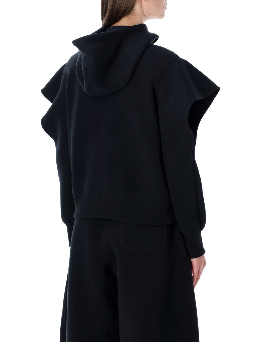 Sacai Hooded Zip Sweatshirt