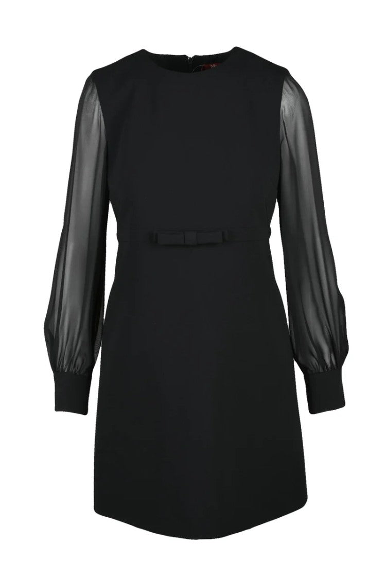 Max Mara Ritmo Flared Dress - Black