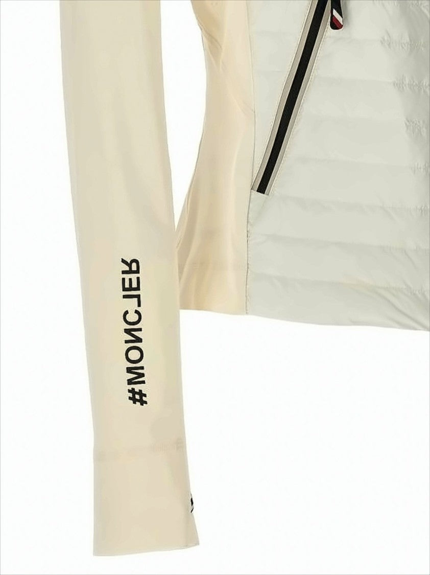 Moncler Tailored Casual Jacket With Quilted Panels