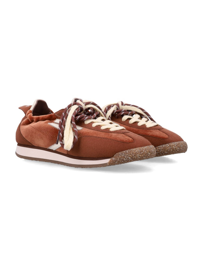 Puraai Panther Velvet Suede Sneakers