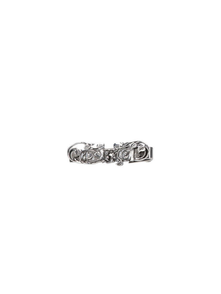 Enfants Riches Déprimés “Artic” Tie Clip in White Bronze