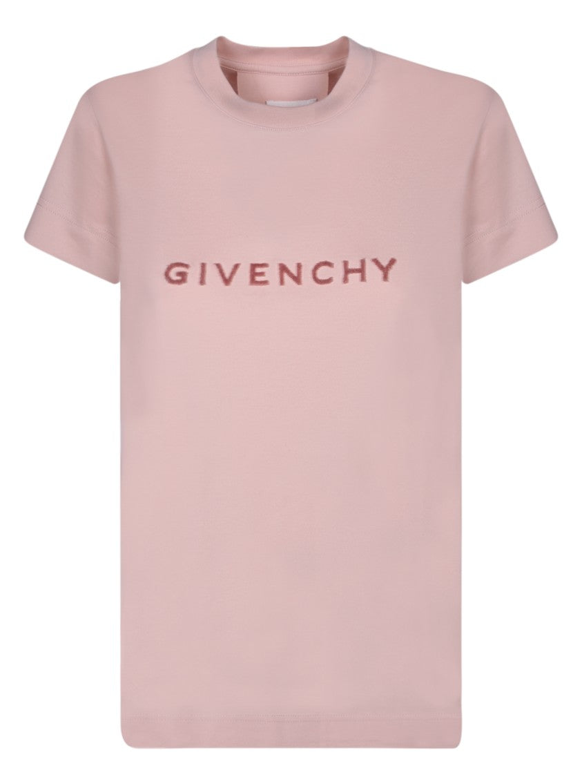 Givenchy Pink Cotton T-Shirt